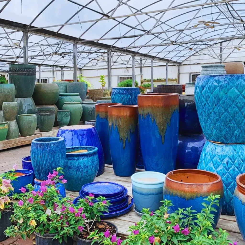 ceramic pots